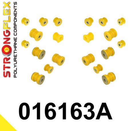 016163A: Rear suspension bush kit SPORT STRONGFLEX