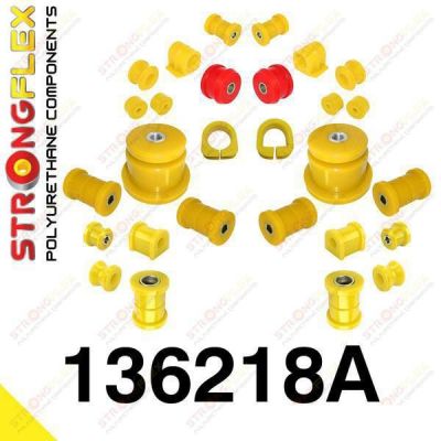 136218A: Full suspension bush kit SPORT STRONGFLEX