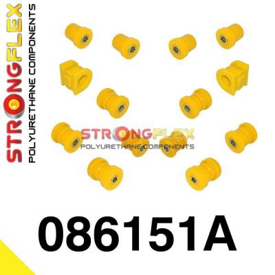 086151A: Rear suspension bush kit SPORT AP1 STRONGFLEX